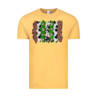 Vintage Mustard soccer brushstroke Vintage Tee - Zillion Design Studio