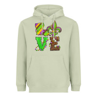 Matcha love mardi gras Heavyweight Hoodie - Jasminsmagicworld