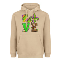 Mushroom love mardi gras Heavyweight Hoodie - Jasminsmagicworld