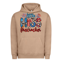 Pigment Burro little miss firecracker 4th of july Urban Hoodie - Artiststas