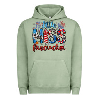 Pigment Oil Green little miss firecracker 4th of july Urban Hoodie - Artiststas