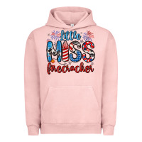 Pigment Salmon little miss firecracker 4th of july Urban Hoodie - Artiststas