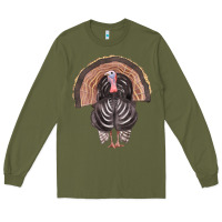 Army Green turkey Long Sleeve Tee - FaDigitalArtStudio