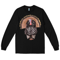 Black turkey Long Sleeve Tee - FaDigitalArtStudio