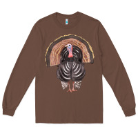 Chestnut turkey Long Sleeve Tee - FaDigitalArtStudio