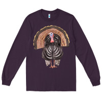 Plum turkey Long Sleeve Tee - FaDigitalArtStudio