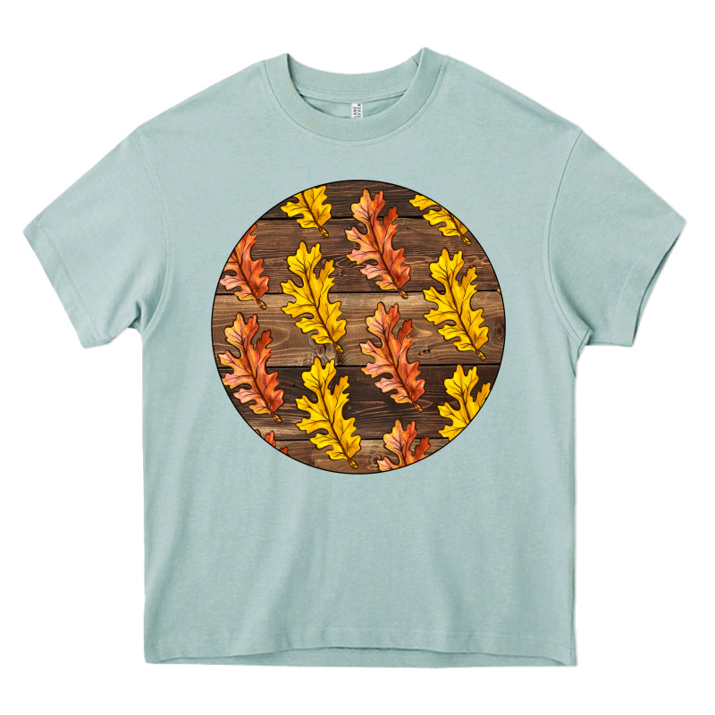 Fall Rounded Heavy Core Tee by LillyAllenDesigns | Teevron