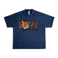 Navy love of the wildcats Urban Heavy Tee - RanaPortraitStore