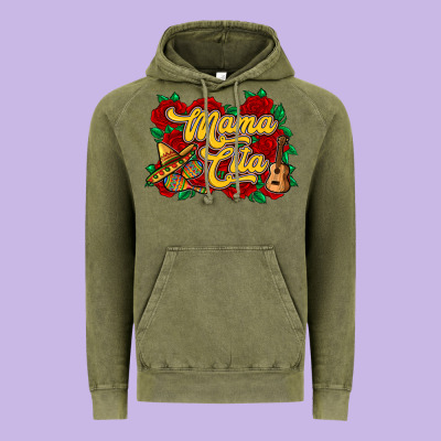 Mama Cita Vintage Hoodie Designed By Ranaportraitstore