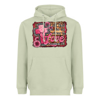 Matcha let all that you do be done in love Heavyweight Hoodie - Jasminsmagicworld