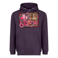 Plum let all that you do be done in love Heavyweight Hoodie - Jasminsmagicworld