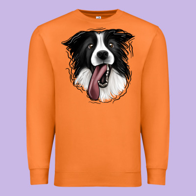 Border Collie Premium Sweatshirt Designed By Jasminsmagicworld