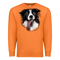 Carrot Border Collie Premium Sweatshirt - Jasminsmagicworld