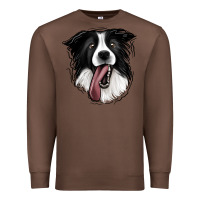 Chestnut Border Collie Premium Sweatshirt - Jasminsmagicworld