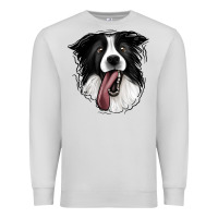 Dove Grey Border Collie Premium Sweatshirt - Jasminsmagicworld