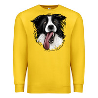 Lemon Border Collie Premium Sweatshirt - Jasminsmagicworld