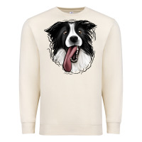 Sandshell Border Collie Premium Sweatshirt - Jasminsmagicworld