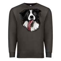 Smoke Border Collie Premium Sweatshirt - Jasminsmagicworld