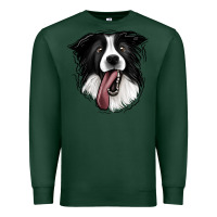 Sports Green Border Collie Premium Sweatshirt - Jasminsmagicworld