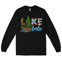 Black lake babe Long Sleeve Tee - HRA Design Shop
