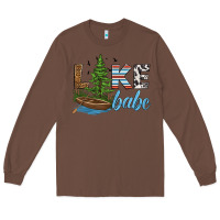 Chestnut lake babe Long Sleeve Tee - HRA Design Shop
