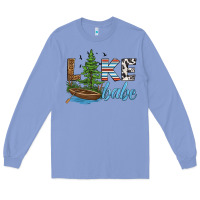 Colony Blue lake babe Long Sleeve Tee - HRA Design Shop