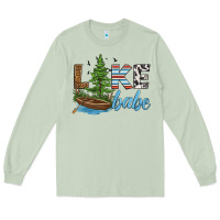 Matcha lake babe Long Sleeve Tee - HRA Design Shop
