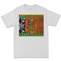 Dove Grey love autism awareness leopard cowhide Premium Tee - Artiststas