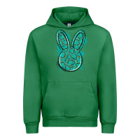 Emerald gemstone rabbit Urban Hoodie - Artiststas