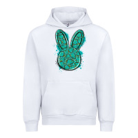 White gemstone rabbit Urban Hoodie - Artiststas