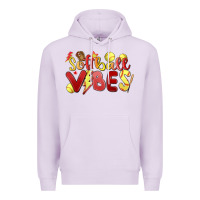 Lilac softball vibes Premium Hoodie - MaliasSmallBusiness