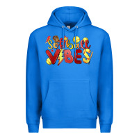 True Royal softball vibes Premium Hoodie - MaliasSmallBusiness