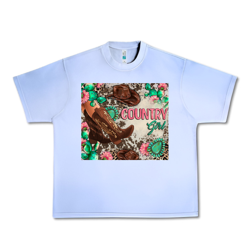 Country Girl Urban Heavy Tee by Zillion Design Studio | Teevron