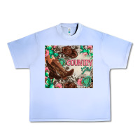 Grape Ice country girl Urban Heavy Tee - Zillion Design Studio