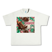 Pistachio country girl Urban Heavy Tee - Zillion Design Studio