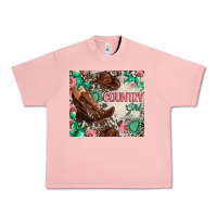 Salmon country girl Urban Heavy Tee - Zillion Design Studio