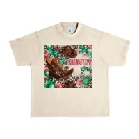 Sandshell country girl Urban Heavy Tee - Zillion Design Studio