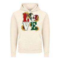 Vintage Artic Mexican Flag With Sunflowers Love Vintage Hoodie - RanaPortraitStore