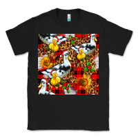 Black christmas leopard duck Classic Tee - FaDigitalArtStudio