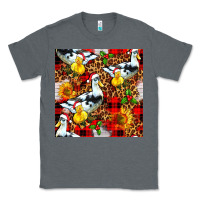 Charcoal Heather christmas leopard duck Classic Tee - FaDigitalArtStudio
