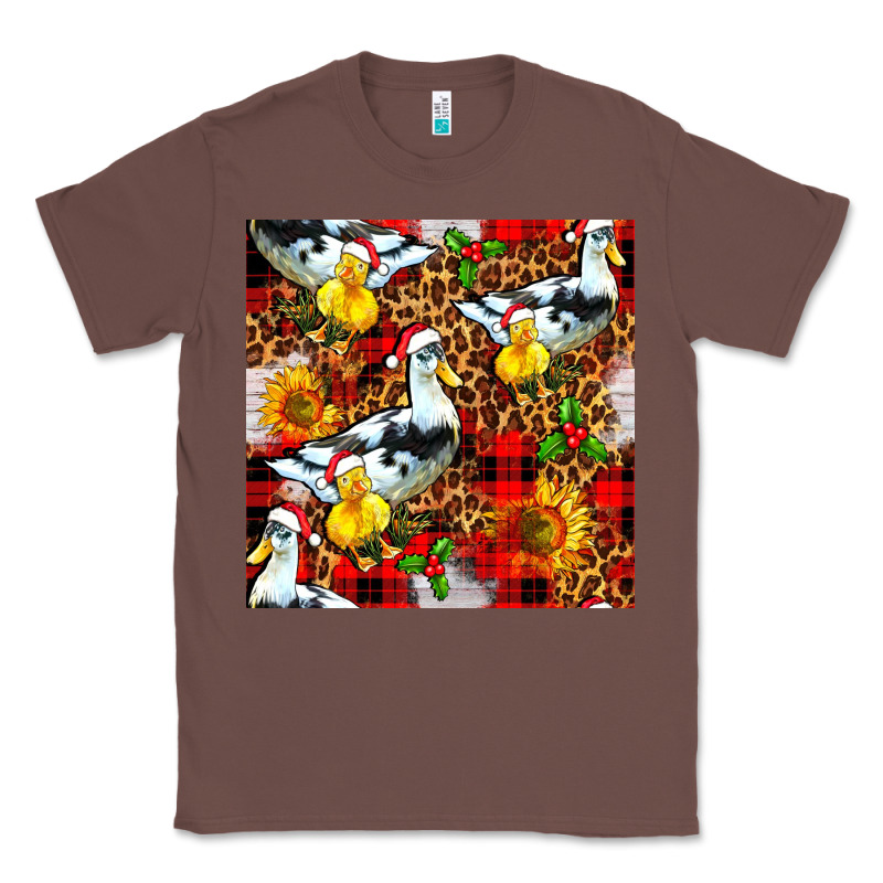 Christmas Leopard Duck Classic Tee by FaDigitalArtStudio | Teevron