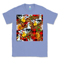 Colony Blue christmas leopard duck Classic Tee - FaDigitalArtStudio