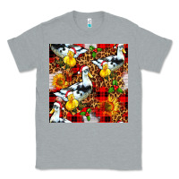 Heather Grey christmas leopard duck Classic Tee - FaDigitalArtStudio