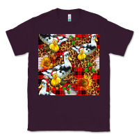Plum christmas leopard duck Classic Tee - FaDigitalArtStudio