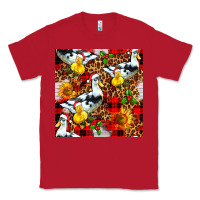 Red christmas leopard duck Classic Tee - FaDigitalArtStudio