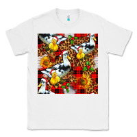 White christmas leopard duck Classic Tee - FaDigitalArtStudio
