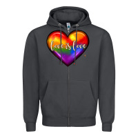 Smoke love is love heart Zipper Hoodie - JahusDesignShop
