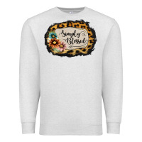 Oatmeal Heather simply blessed Premium Sweatshirt - Jasminsmagicworld