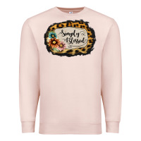 Pale Pink simply blessed Premium Sweatshirt - Jasminsmagicworld