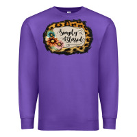 Purple simply blessed Premium Sweatshirt - Jasminsmagicworld